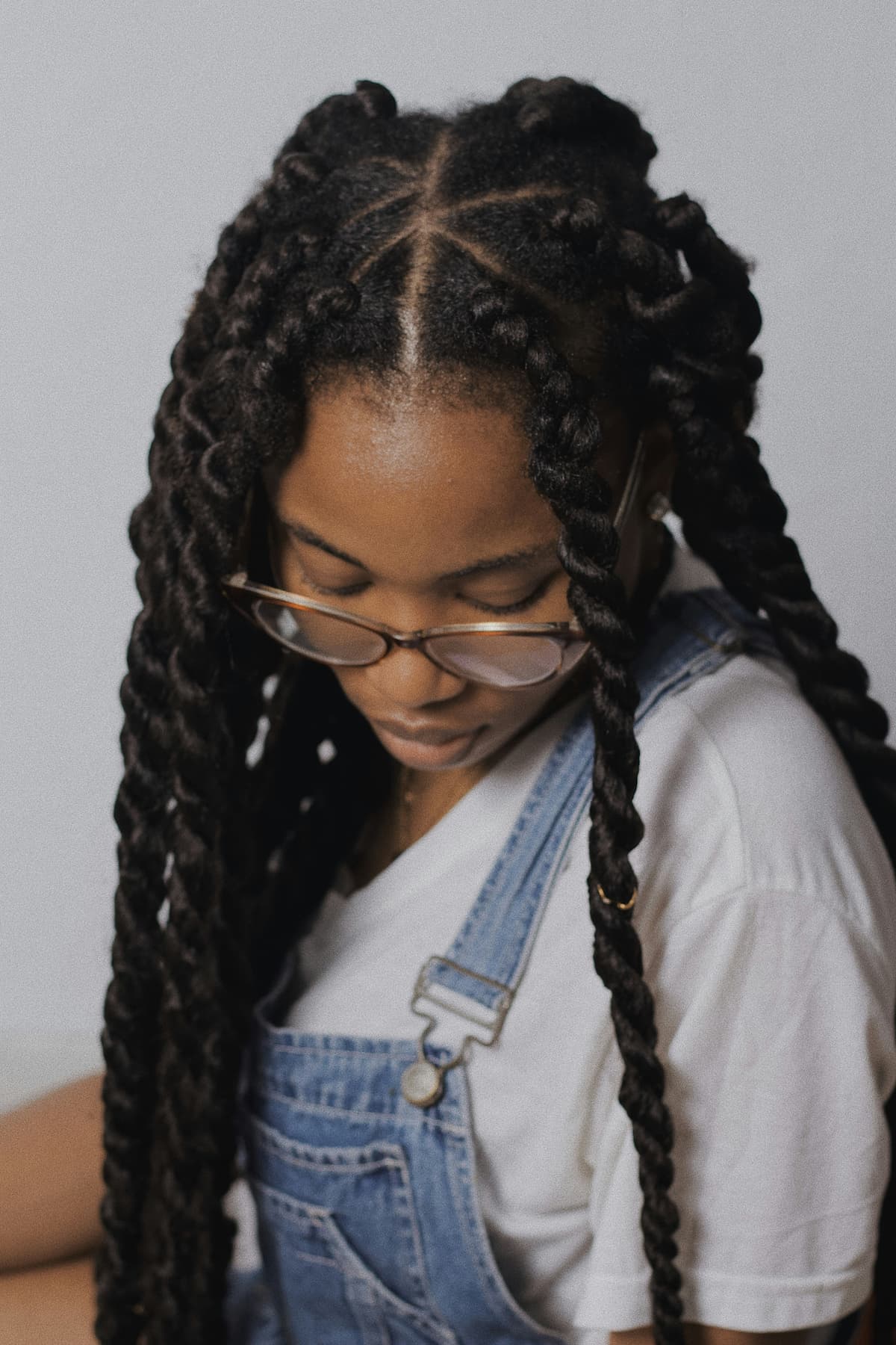 Boho braids with wavy ends, HAIRflow by KD Atlanta